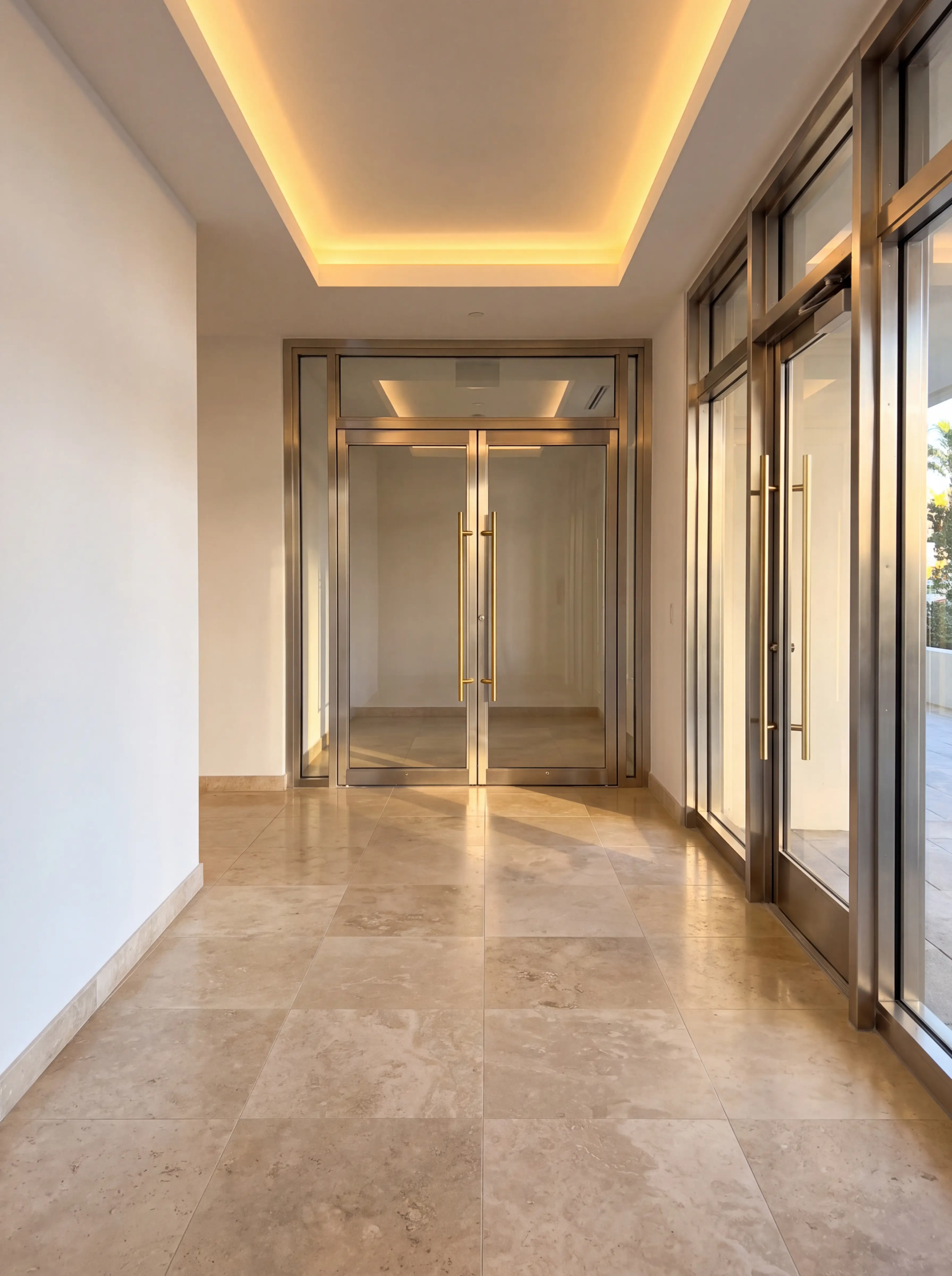 Building Entrance and Vestibule